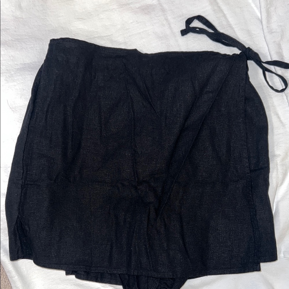 Old Navy Black Skorts Comfortable Elastic Waist